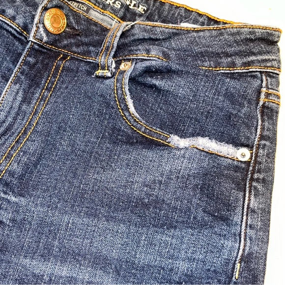 AEO Vintage Hi-Rise Dark Wash Denim Jeans Women’s size 6 - Picture 5 of 12